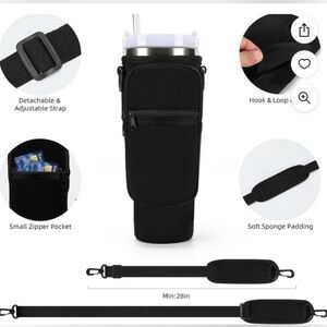 NEW Premium Neoprene Insulated Cup- Fits 30oz & 40oz Cups. UNISEX